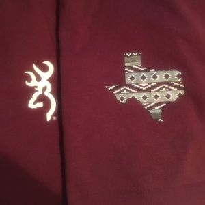 2-Tee shirts Maroon/ Burgundy